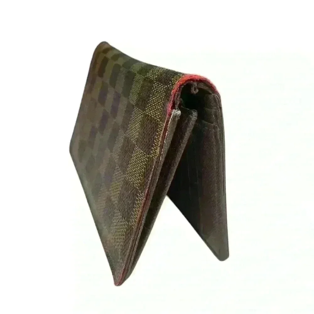 Louis Vuitton Damier Portefeuille Brazza Long Wallet Leather - Picture 2 of 9